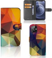 Leuk Hoesje iPhone 12 | 12 Pro (6.1") Smartphone Cover Polygon Color