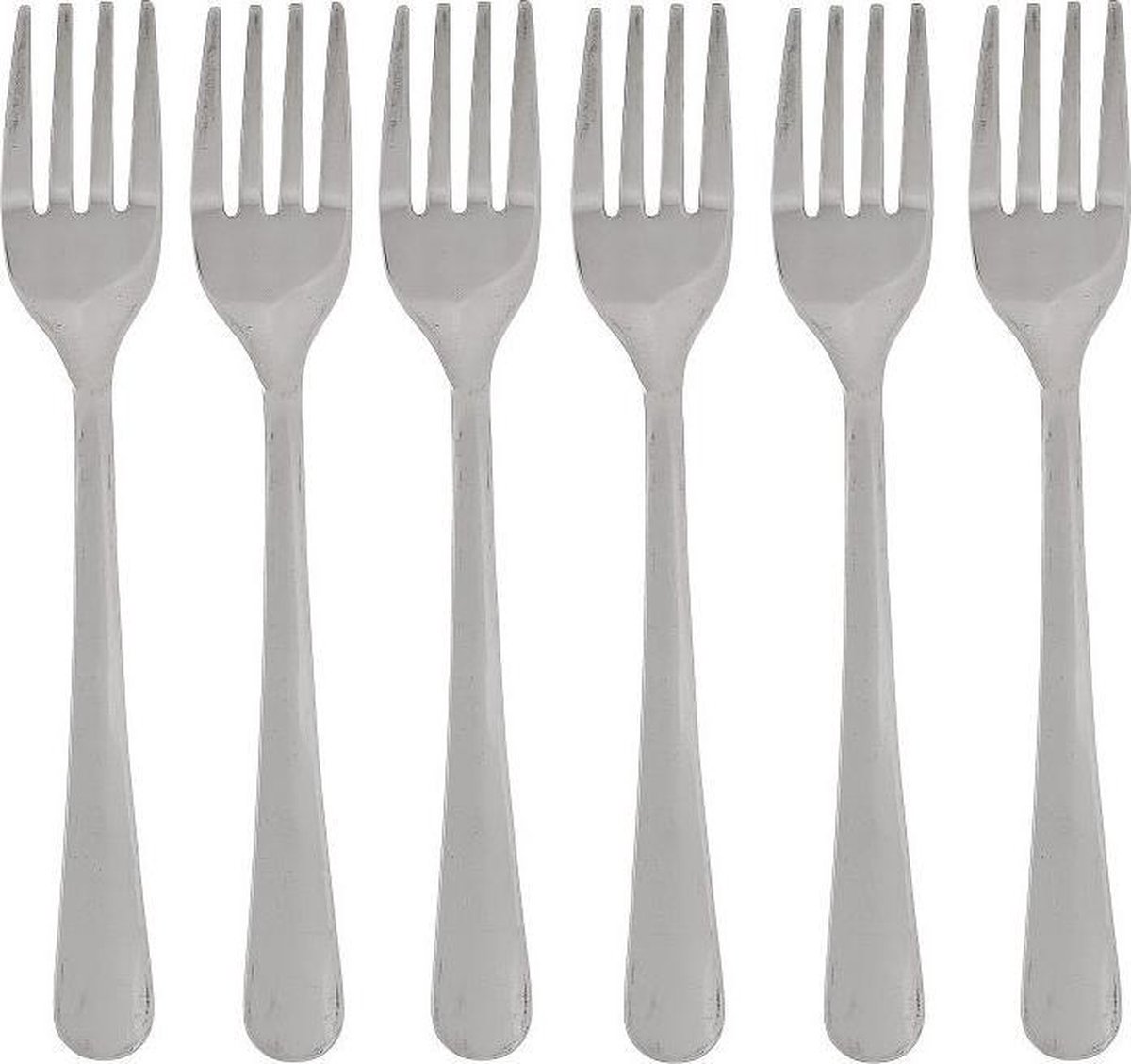 Excellent Houseware Gebakvorkjes 6 Stuks Rvs