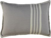 Kussenhoes 50x70 Krem Sultan light-grey  - rechthoek - sierkussen - katoen