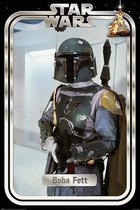 Star Wars Boba Fett Retro Packaging Poster 61x91.5cm