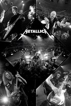 Pyramid Poster - Metallica Live - 91.5 X 61 Cm - Zwart