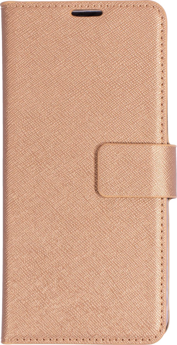 Mobiparts Saffiano Boekhoesje/Bookcase - Magneetsluiting - Samsung Galaxy S10 Copper