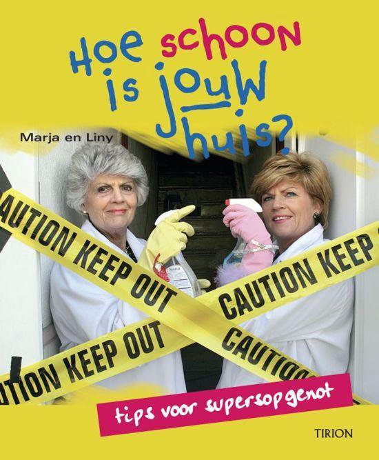 Cover van het boek 'Hoe schoon is jouw huis'