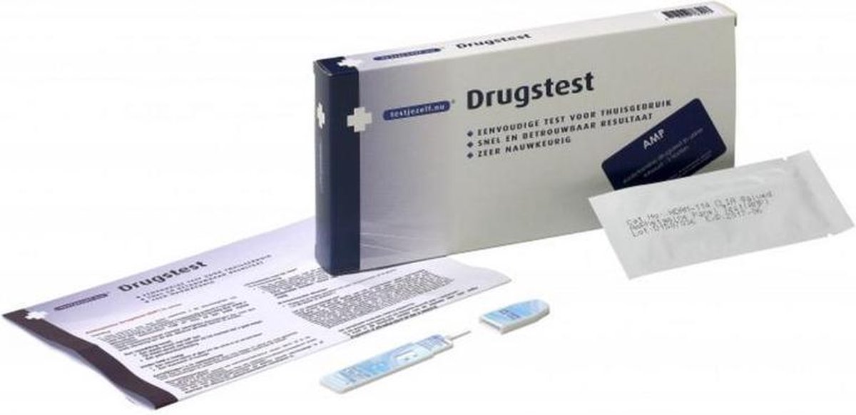 Goedkoopste Testjezelf.nu - Drugtest Amfetamine (Speed) - 3 stuks