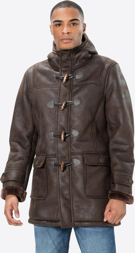 Indicode Jeans veste d hiver arrhenius Brown L bol