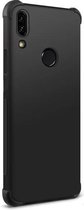 Shockproof Soft TPU hoesje Anti-shock zwart Silicone Case Geschikt voor: Huawei Y6S