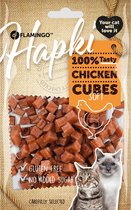 Flamingo Hapki - Snack Katten - Hapki Soft Chicken Cubes 85gr - 1st