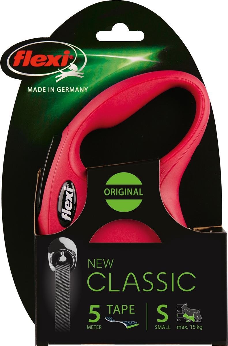 Flexi New Classic Tape - Hondenriem - Rood - XS - 5 m thumbnail 3