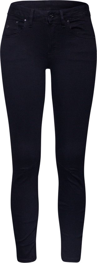 G-Star RAW Jeans Arc 3d Mid Skinny Jeans D05477 B964 Pitch Black Dames Maat - W27 X L32