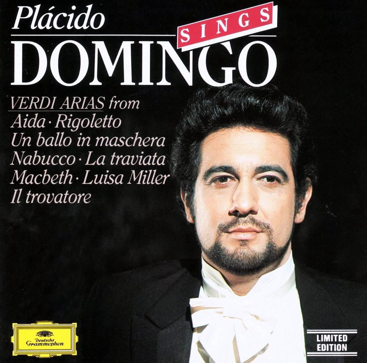 Plácido Domingo sings Verdi Arias