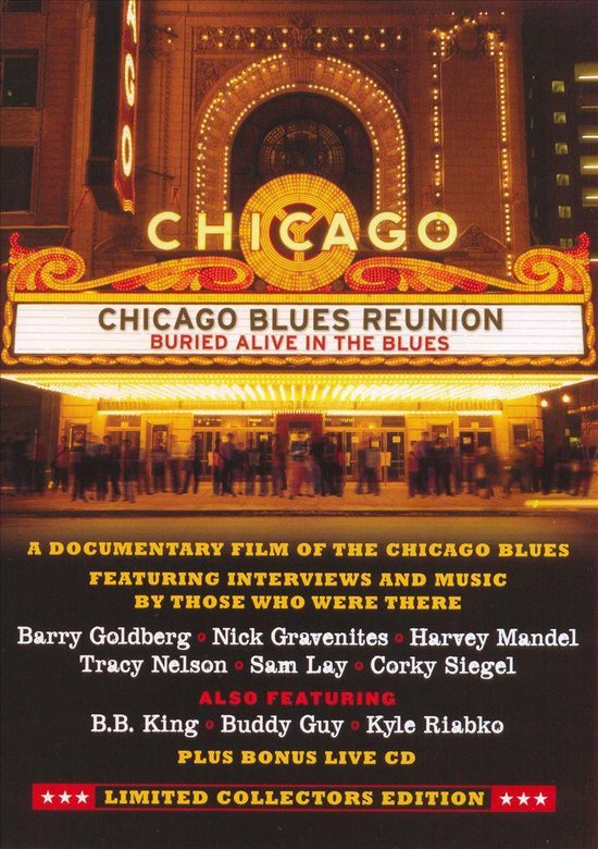 Cover van de film 'Chicago Blues Reunion +Cd'