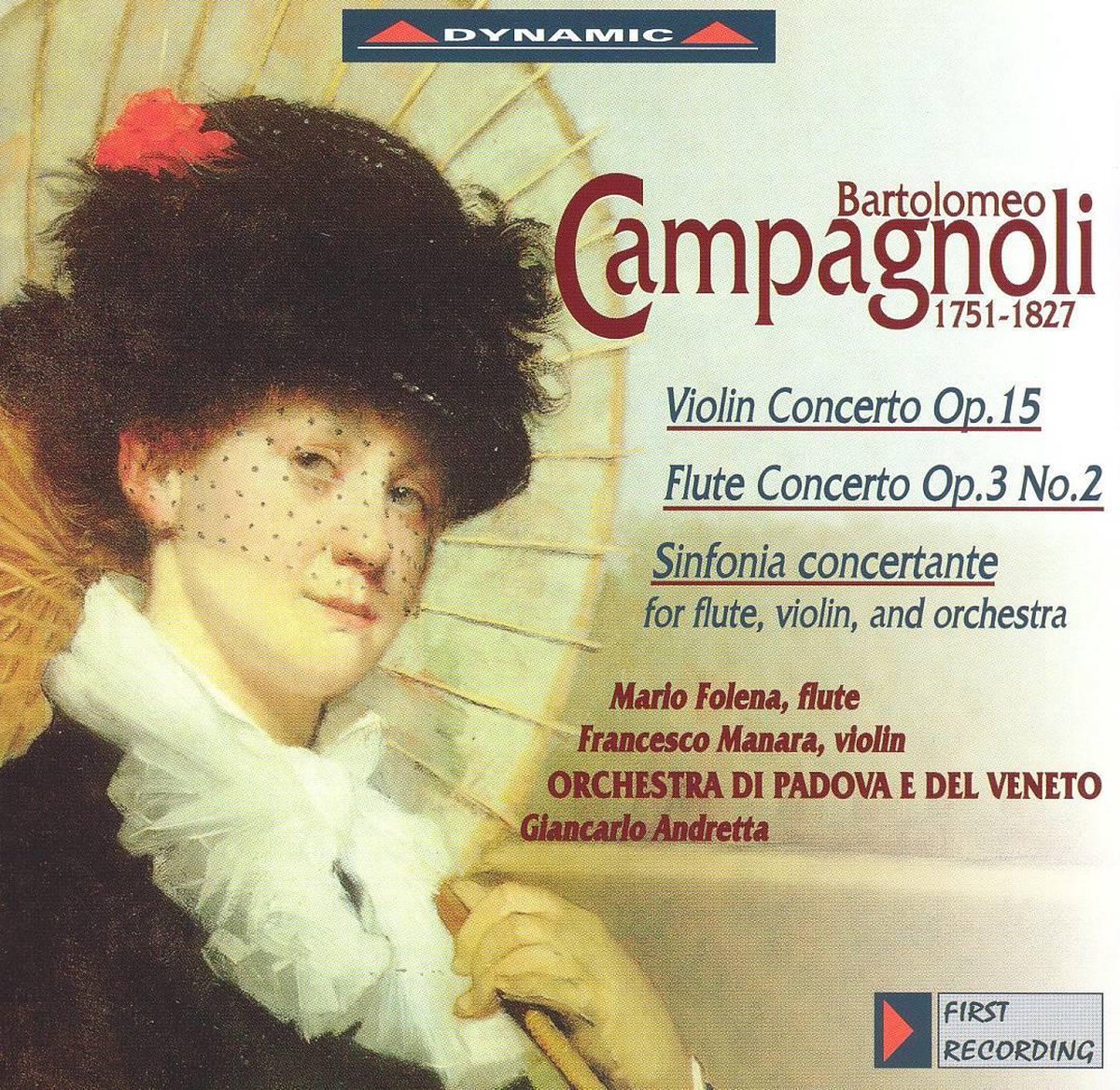 3 Concertos (Folena, Manara, Andretta)