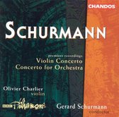 Schurmann: Violin Concerto, etc / Charlier, Schurmann, et al