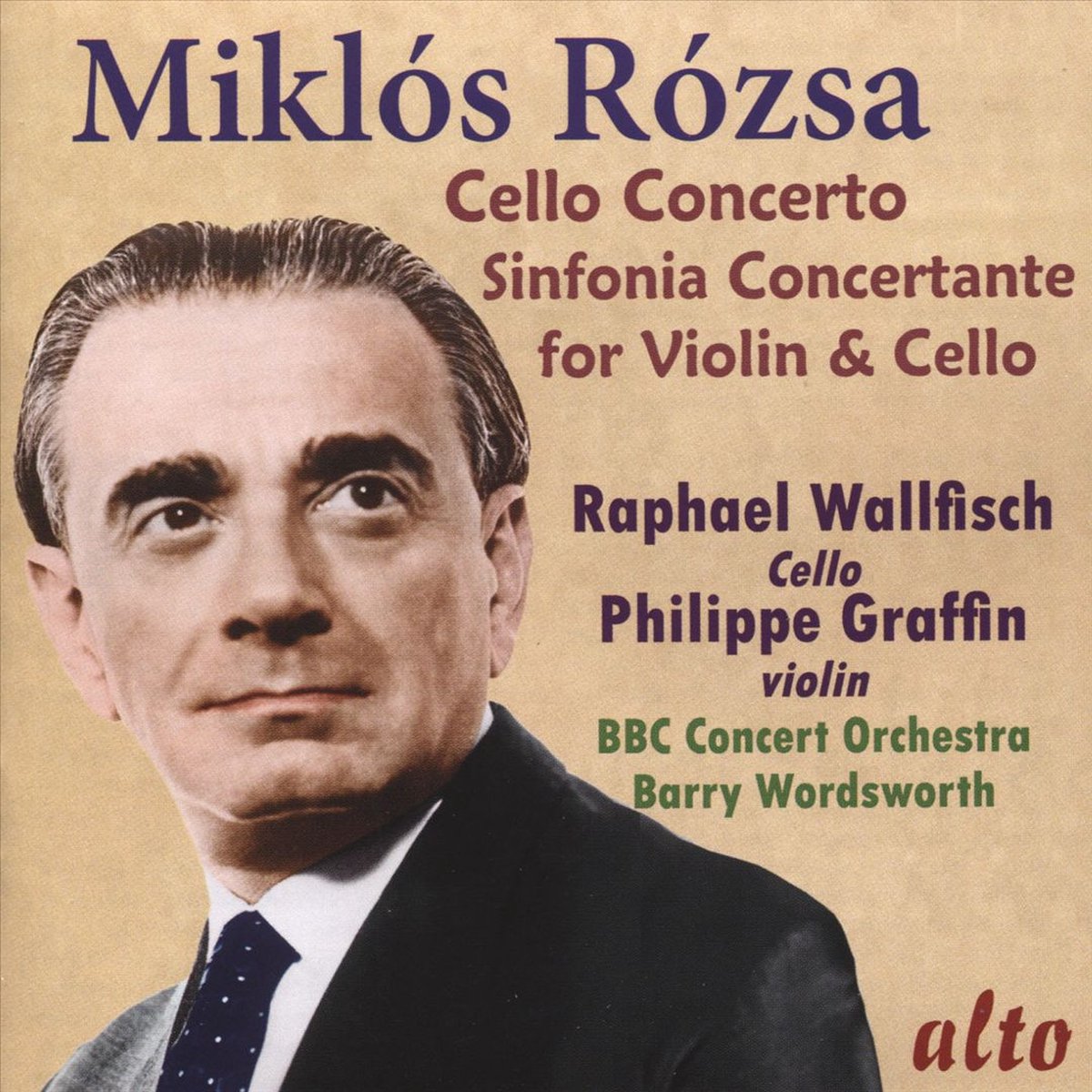 Rozsa M. - Cellokonzert Op.32/Sinfon