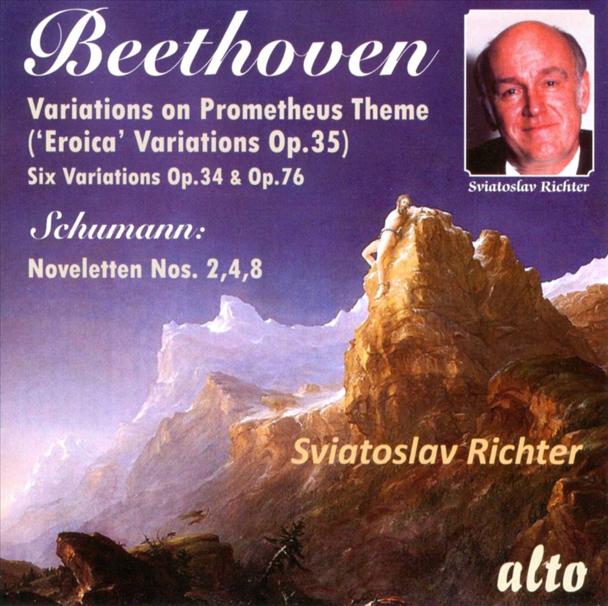 Sviatoslav Richter - Variations On Prometheus Theme/Nove