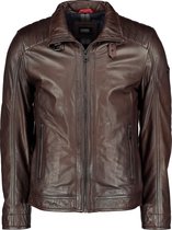 DNR Leren Jack - Modern Fit - Bruin - 52