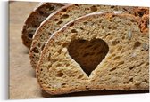 Schilderij - Fresh bread — 100x70 cm
