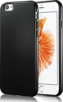 Soft TPU Zwart hoesje Silicone Case Geschikt voor: Apple iPhone 6 / 6S