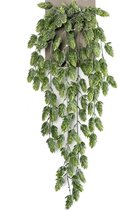 Kunst Hangplant Hop 70 Cm - Groene Kunst Hangplant
