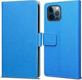 Cazy Book Wallet hoesje voor Apple iPhone 12/12 Pro - Blauw