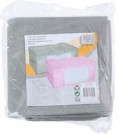 Non-branded Opbergbox 69 Liter 59 X 42 Cm Polyester Grijs