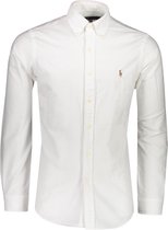 Polo Ralph Lauren  Overhemd Wit Aansluitend - Maat XL - Heren - Never out of stock Collectie - Katoen