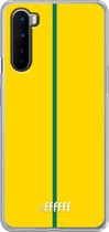 OnePlus Nord Hoesje Transparant TPU Case - FSC Groen & Geel #ffffff