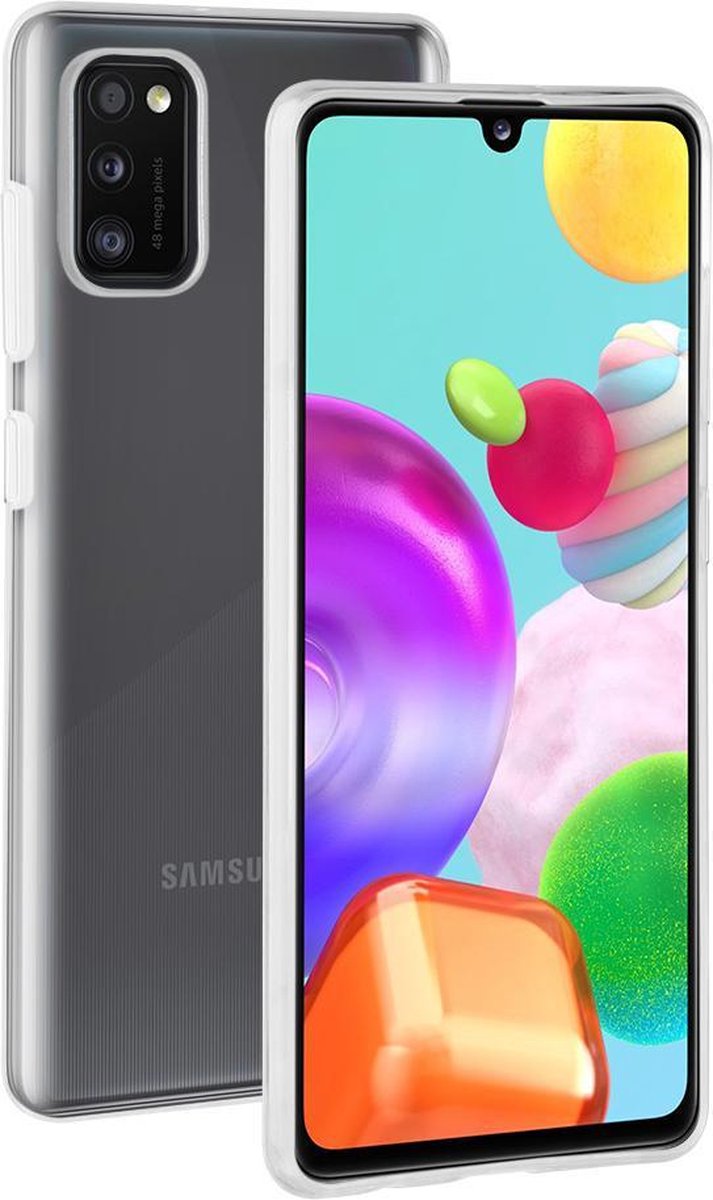 BeHello Samsung Galaxy A41 ThinGel Siliconen Hoesje Transparant