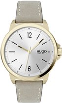 HUGO HU1530066 #LEAD Herenhorloge Beige - Ø 42 mm