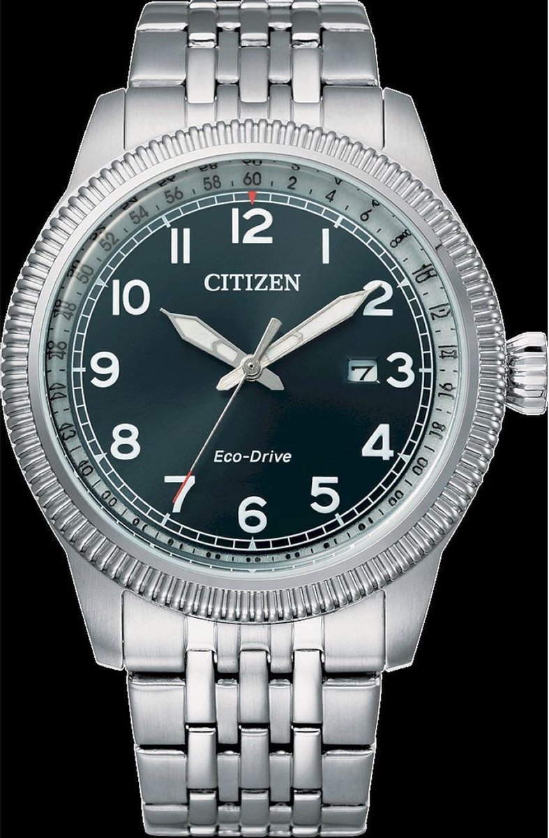 Citizen BM7480-81L Horloge - RVS - Zilverkleurig - Ø 42 mm