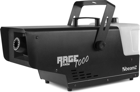 Sneeuwmachine - BeamZ RAGE1000SNOW - inclusief 5 liter sneeuwvloeistof - 