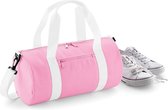 Bagbase Minivat Schoudertas (Klassiek Roze/Wit)