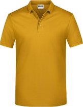 James And Nicholson Heren Basis Polo Shirt (Goudgeel)