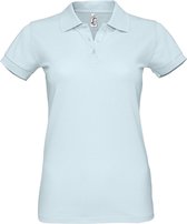 SOLS Dames/dames Perfect Pique Poloshirt met korte mouwen (Romig Blauw)