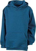 James and Nicholson Kinderen/Kinderkapjes Sweatshirt (Benzineblauw)