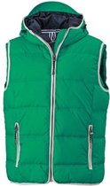 James and Nicholson Heren Maritiem Vest (Iers Groen/Wit)