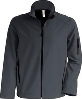 Kariban Heren Hedendaagse Softshell 3 lagen Performance Jacket (Titanium)