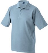 James and Nicholson Unisex Zware Pique Polo (Grijze Heide)