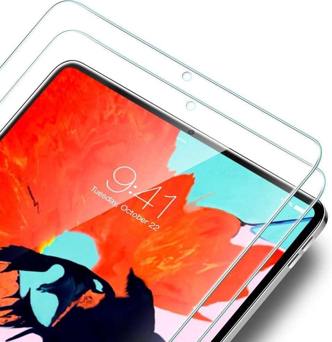 BixB iPad Pro 11 2020 / iPad Pro 11 2018 Screenprotector Glas - Screenprotector 2x
