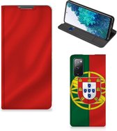 GSM Hoesje Geschikt voor Samsung Galaxy S20 FE Bookcase Portugese Vlag