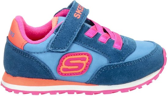 Skechers Girl meisjes sneakers - Royal blue - Maat 23 | bol.com