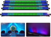 Lichtset - BeamZ set van 4x LCB144 LED bar voor bijv. verlichting van muren