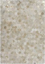 Beige Creme Grijs vloerkleed - 160x230 cm  -   - Modern