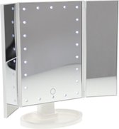 United Entertainment ® - Luxury Touch Screen Make-Up Spiegel met LED verlichting - Wit