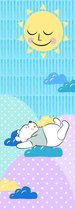 Fotobehang - Winnie Pooh Take a Nap 100x280cm - Vliesbehang