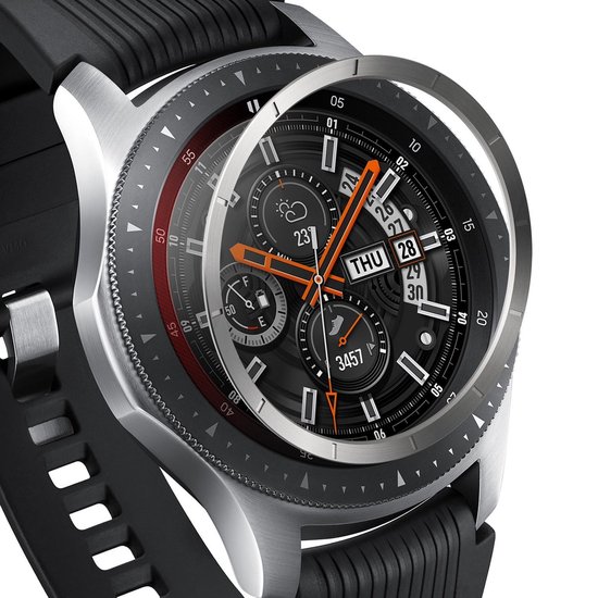 Bol Com Ringke Inner Bezel Styling Samsung Galaxy Watch 46mm Gear S3 Frontier Classic Zilver