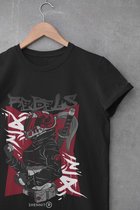 REBEL T-Shirt Maat S | Biker Ninja Samurai Sword Zwaard Anime Manga Animated Fan Merch Japan #3