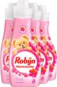 Robijn Pink Sensation Vloeibaar Wasverzachter - 4 x 30 wasbeurten - Voordeelverpakking