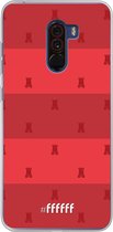 Xiaomi Pocophone F1 Hoesje Transparant TPU Case - AZ Alkmaar #ffffff