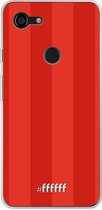 Google Pixel 3 XL Hoesje Transparant TPU Case - FC Twente #ffffff